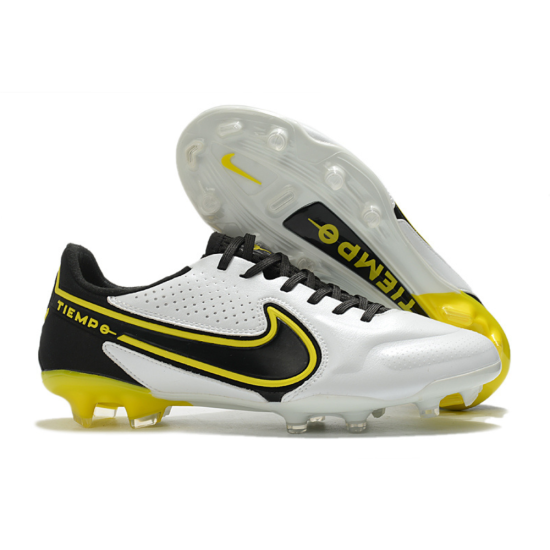 Tiempo Legend 9 Elite FG - White Yellow - Image 5