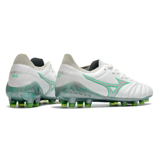 Morelia Neo III Elite FG - White Green - Image 4