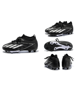 Alternative view of Trecero Football Boots AG/FG – Black White