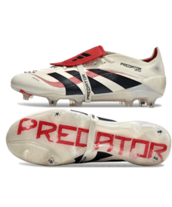 Predator 25 Elite FG Fold Over Tongue - Beige Red