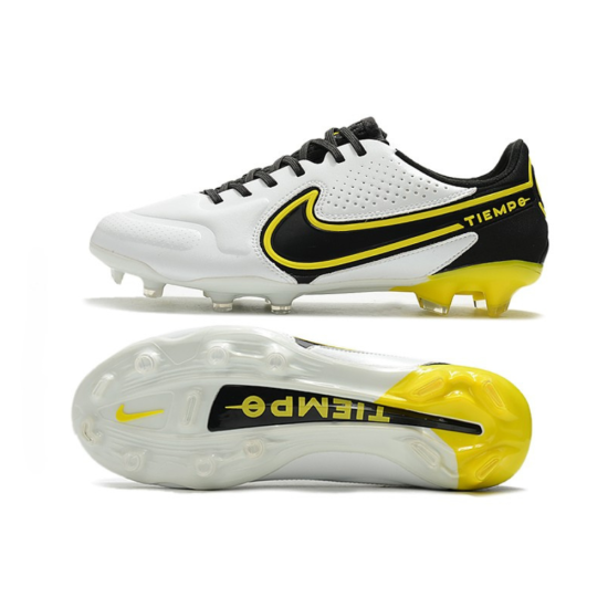 Tiempo Legend 9 Elite FG - White Yellow